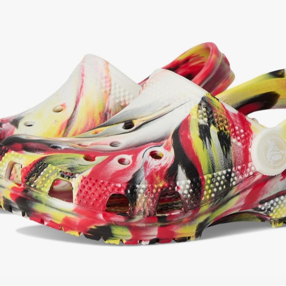 CROCS Kids Multicolor Clogs - UNISEX - Toddler size 8